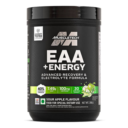 MuscleTech EAA+ Energy — Tropical Twist, 30 Servings