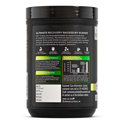 MuscleTech EAA+ Energy — Tropical Twist, 30 Servings — image 3
