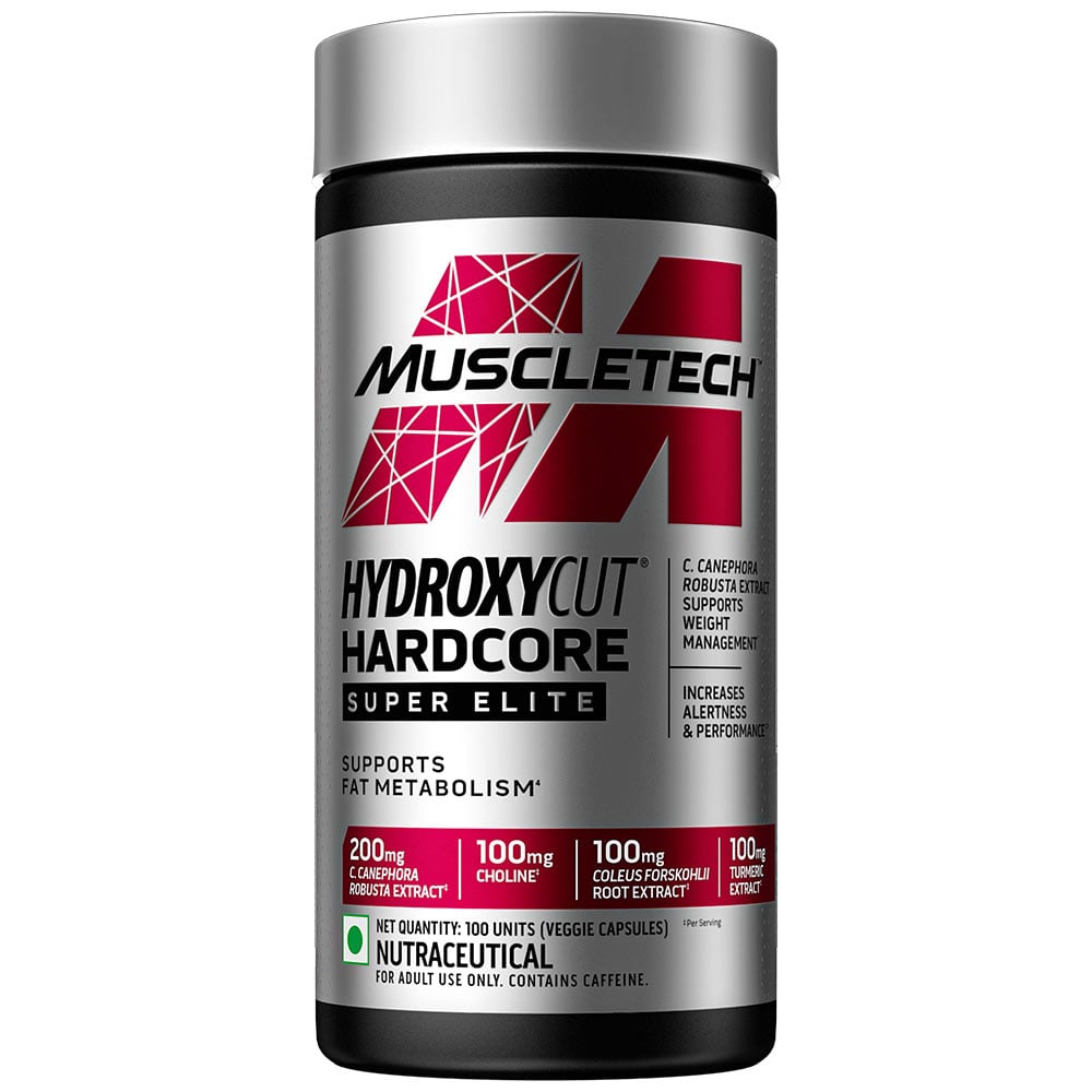 MuscleTech Hydroxycut Hardcore Super Elite — 100 Capsules