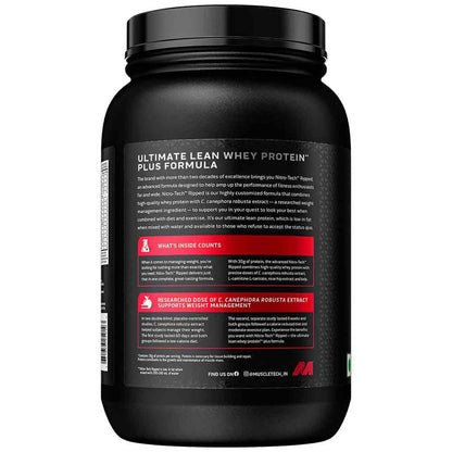 MuscleTech Nitro-Tech Ripped — Chocolate 1.72 kg — image 3
