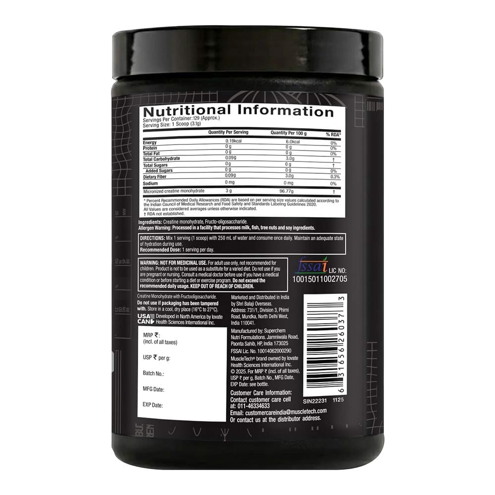 MuscleTech Platinum 100% Creatine — image 3