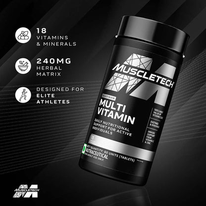 MuscleTech Platinum Multivitamin — 60 Tablets — image 3