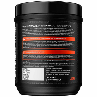 MuscleTech VaporX5 Next Gen Pre-Workout — 270 g — image 3