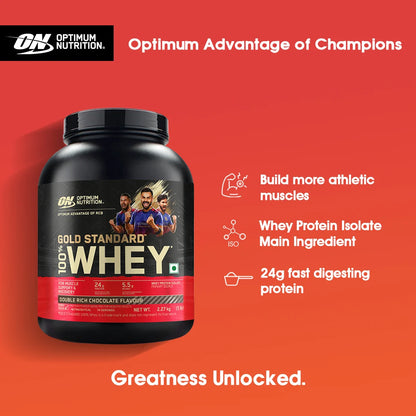 Optimum Nutrition Gold Standard 100% Whey — RCB Play Bold Edition — image 3