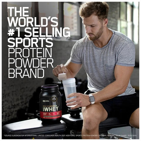 Optimum Nutrition Gold Standard 100% Whey — RCB Play Bold Edition — image 6