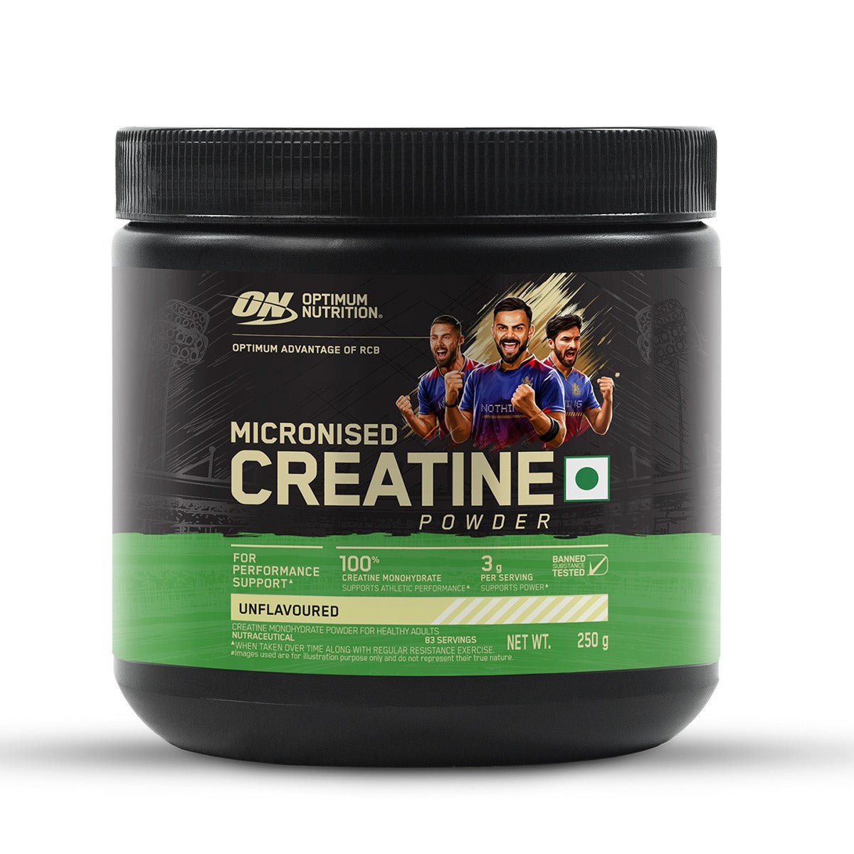 Optimum Nutrition Micronised Creatine Powder — Unflavoured 250 g